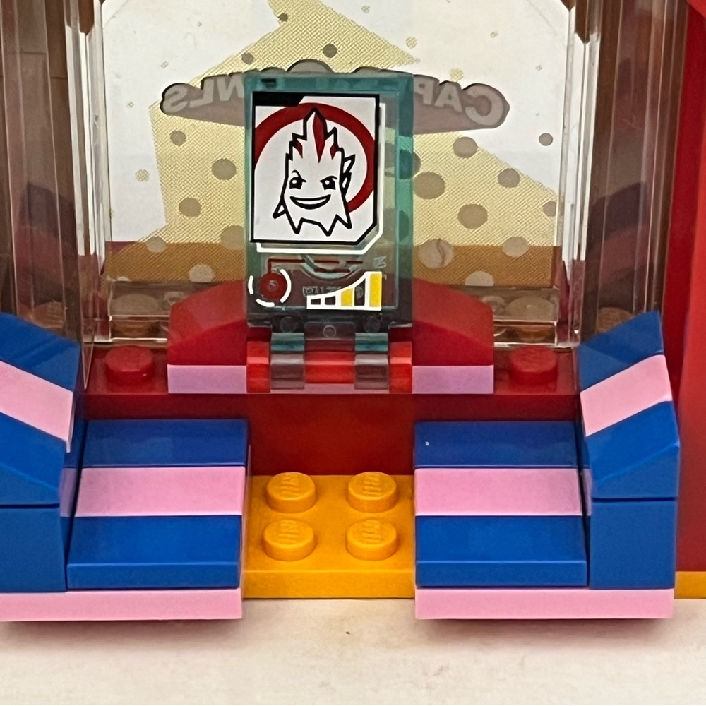 DC Lego 41231 Harley Quinn To The Rescue Cafe Partially Built Incomplete - Picture 13 of 16